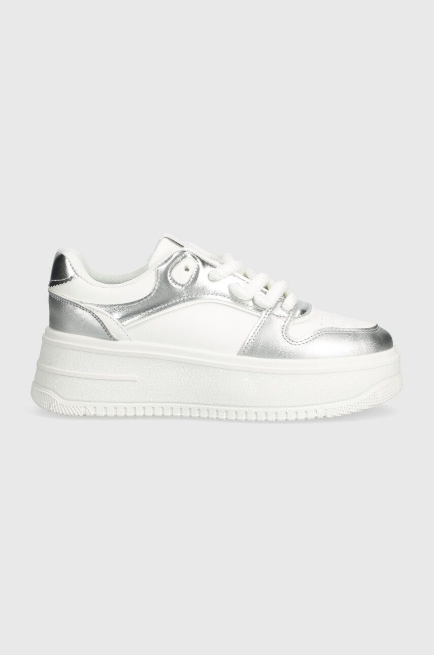 Levně Sneakers boty Answear Lab stříbrná barva