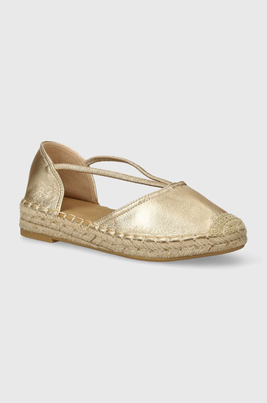 E-shop Espadrilky Answear Lab zlatá barva