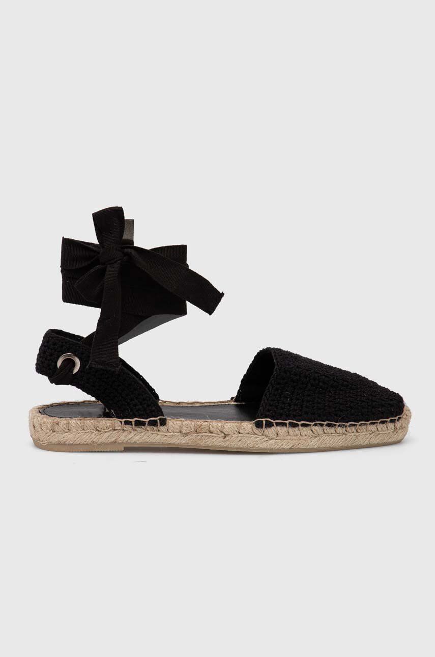 Levně Espadrilky Answear Lab černá barva