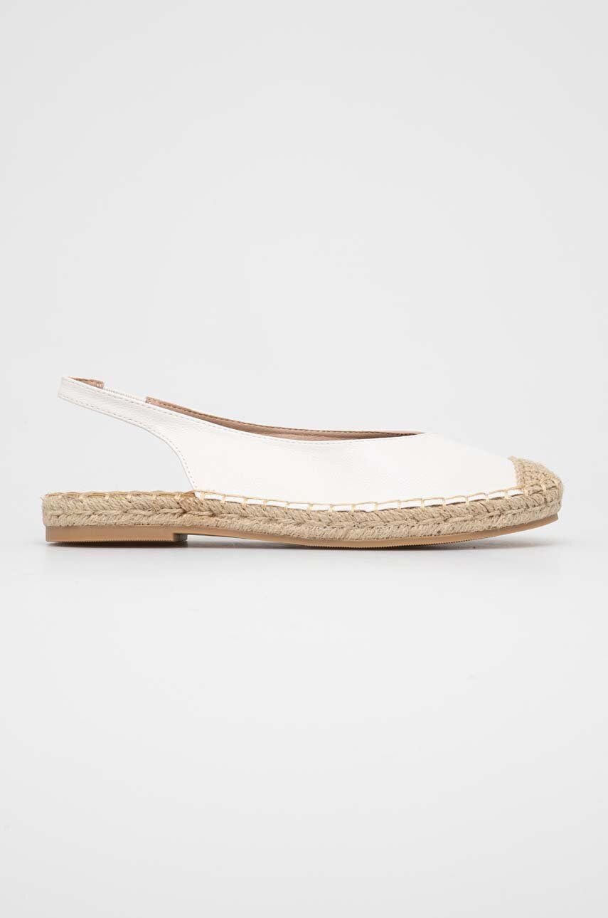 Answear Lab espadrile culoarea alb