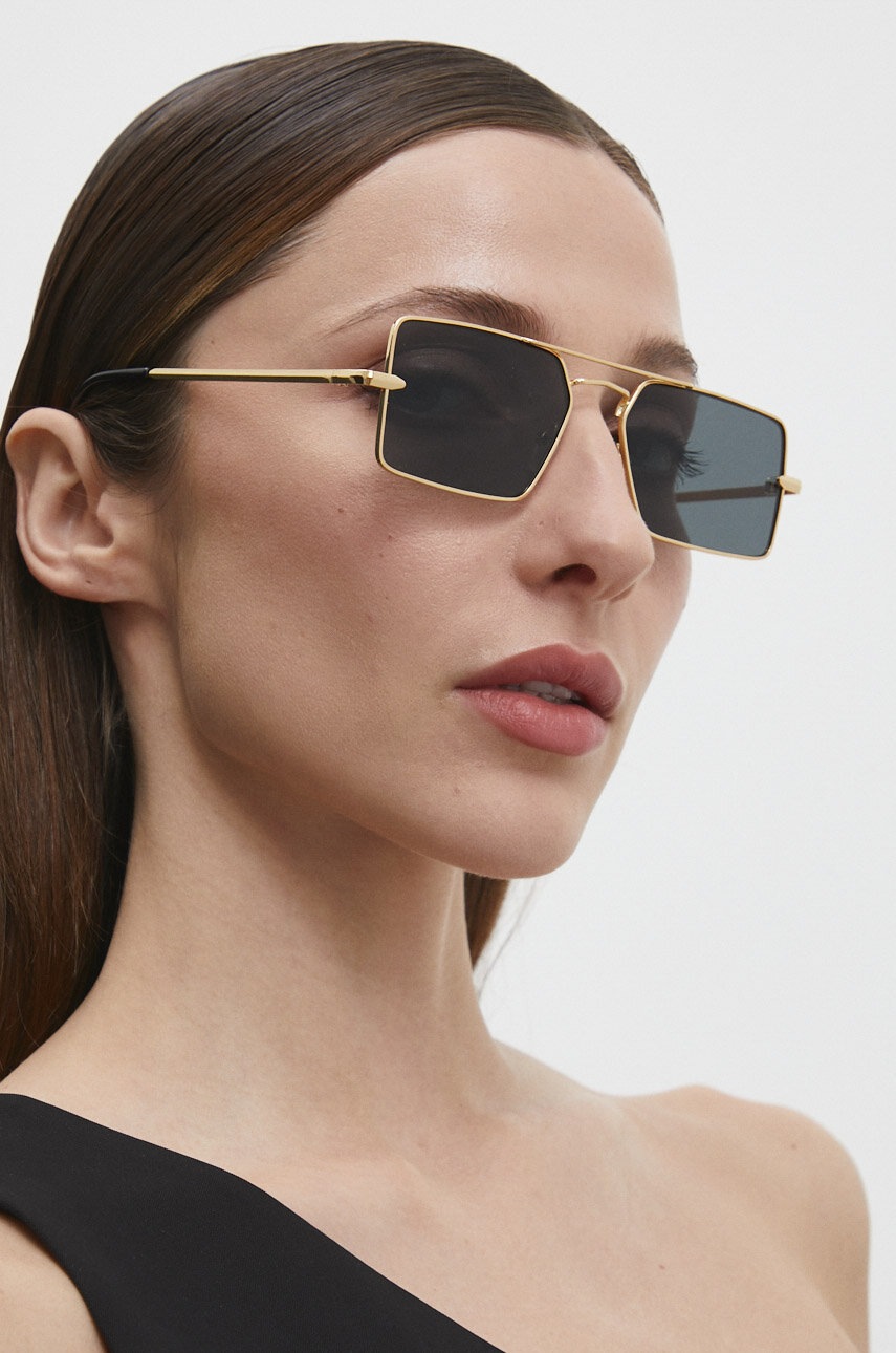 Γυαλιά ηλίου Answear.LAB χρώμα: χρυσαφί φωτογραφία