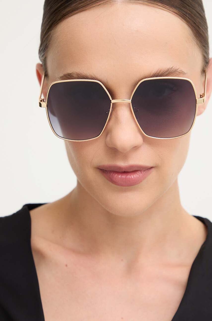 Answear Lab ochelari de soare femei, culoarea negru