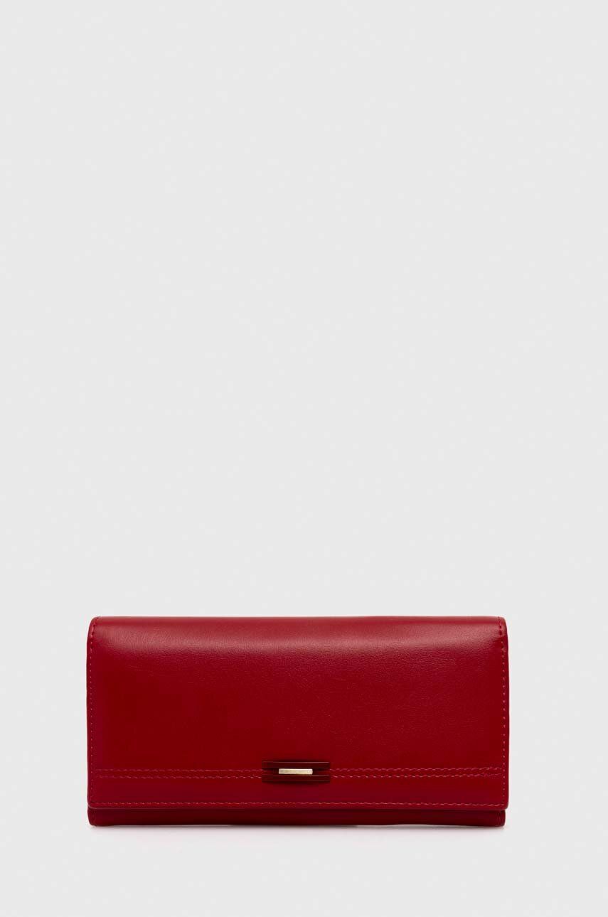 Answear Lab portofel femei, culoarea rosu