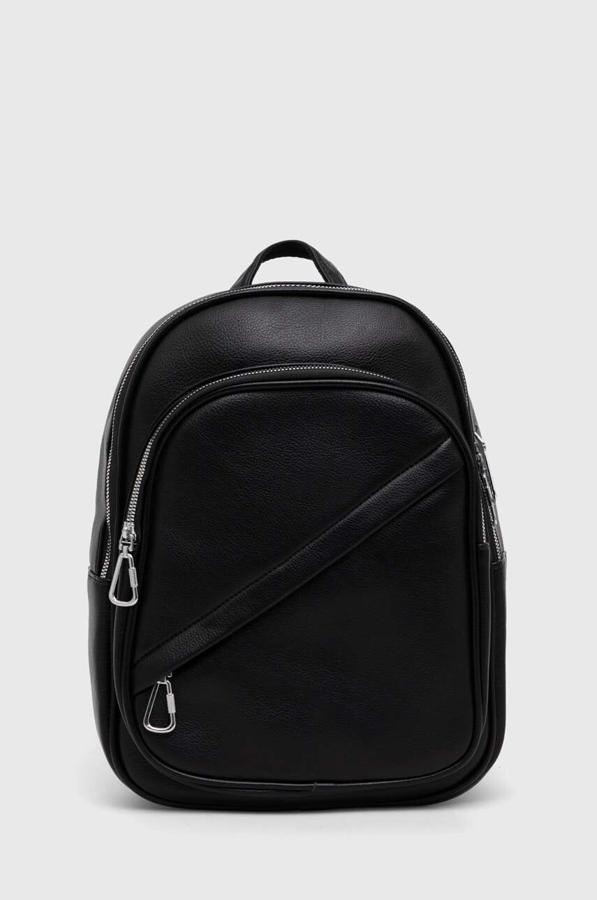 Answear Lab rucsac femei, culoarea negru, mare, neted