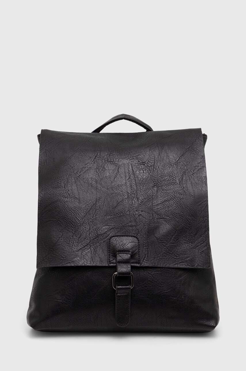 Answear Lab rucsac femei, culoarea negru, mare, neted