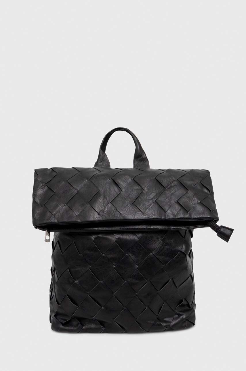 Answear Lab rucsac femei, culoarea negru, mare, neted