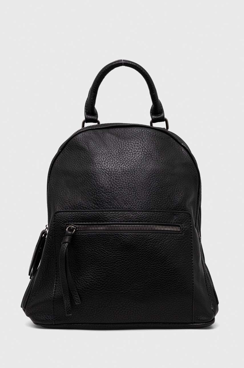 Answear Lab rucsac femei, culoarea negru, mic, neted