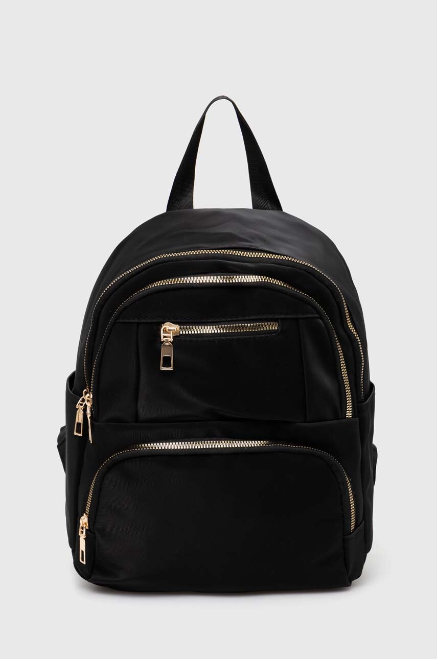 Answear Lab rucsac femei, culoarea negru, mic, neted