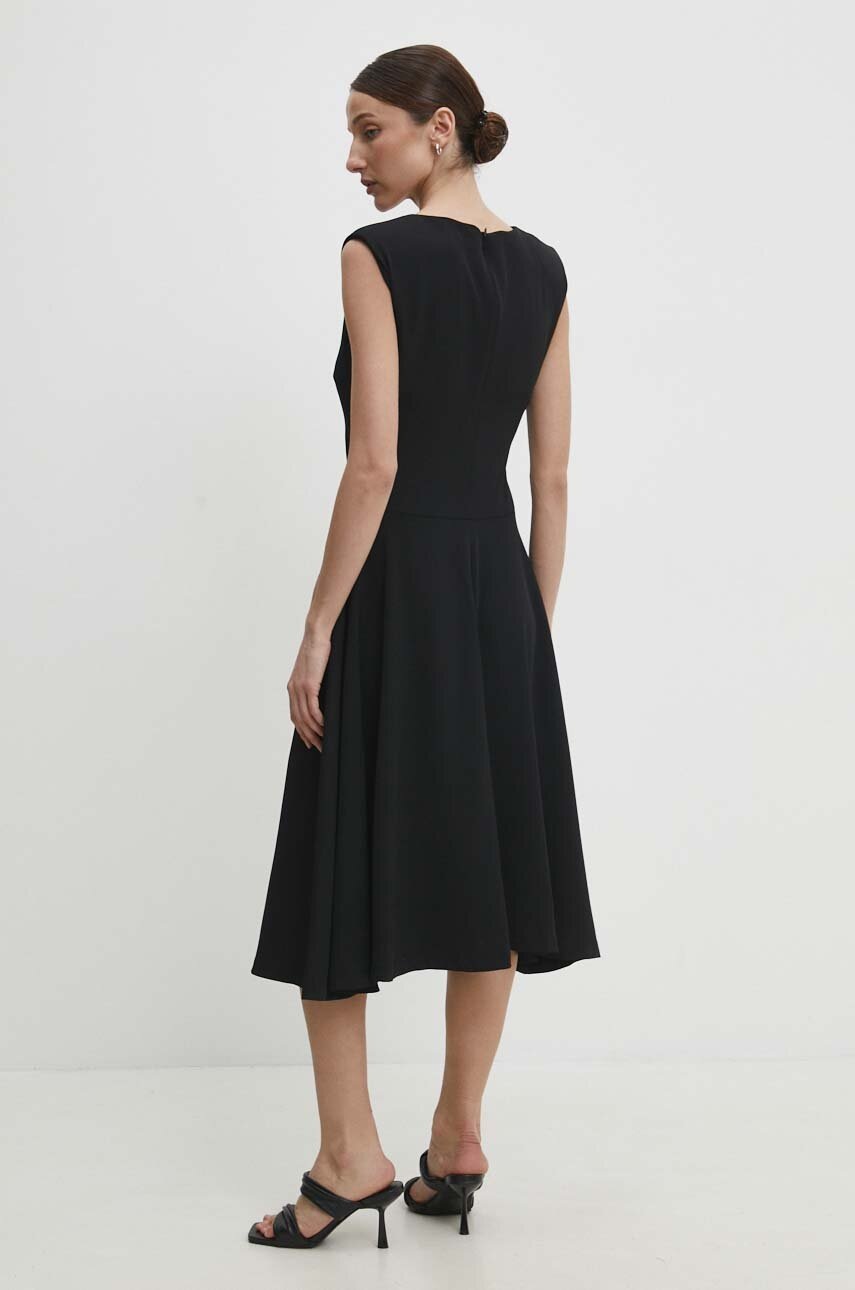 Φόρεμα Answear.LAB χρώμα: μαύρο φωτογραφία