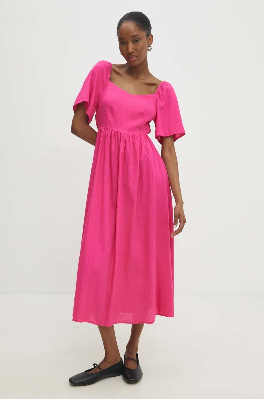 Answear.LAB šaty se lnem