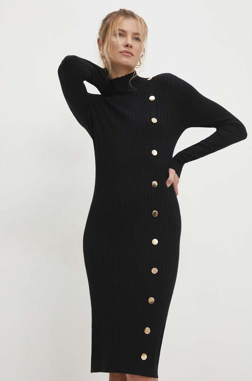 

Платье Answear Lab цвет чёрный mini облегающая