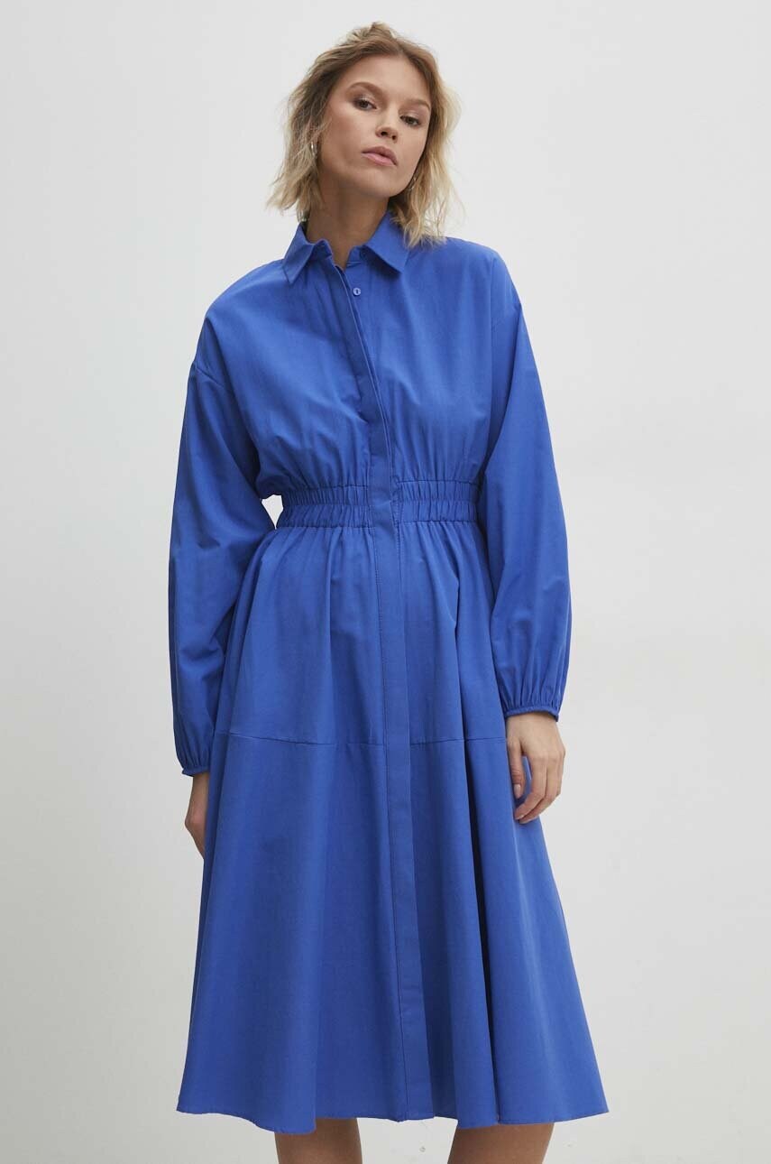 Answear Lab rochie midi, evazati - WW24 SUD07O 55X F1 Answear Lab rochie midi, evazati