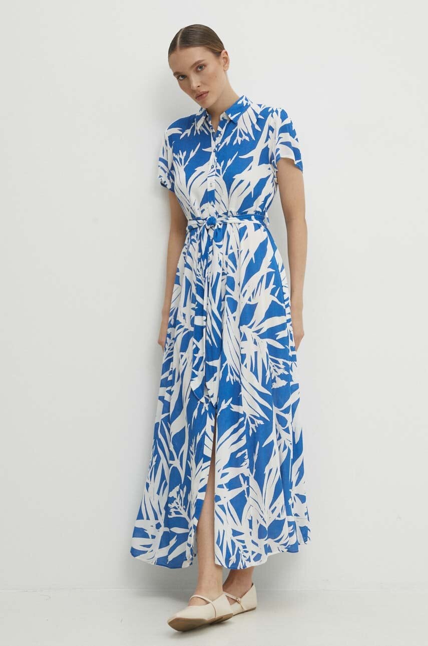 Answear Lab rochie maxi, evazati - WW24 SUD0DO 55X F1 Answear Lab rochie maxi, evazati
