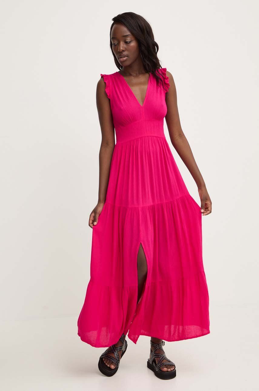 Answear.LAB rozšířené šaty z viskózy