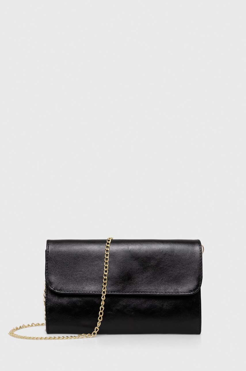

Кожаная сумочка Answear Lab цвет чёрный