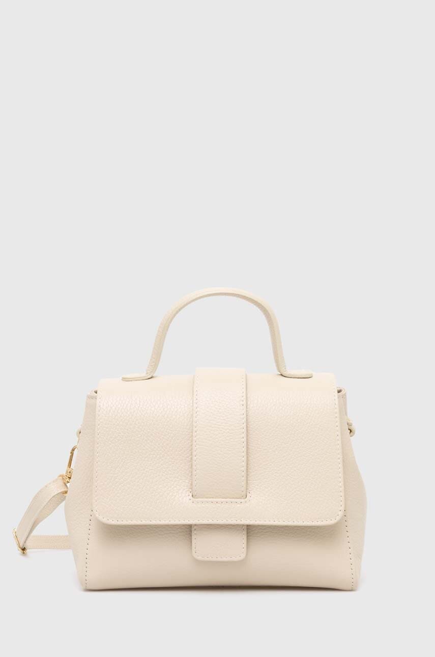 

Кожена чанта Answear Lab в бежово, Бежов