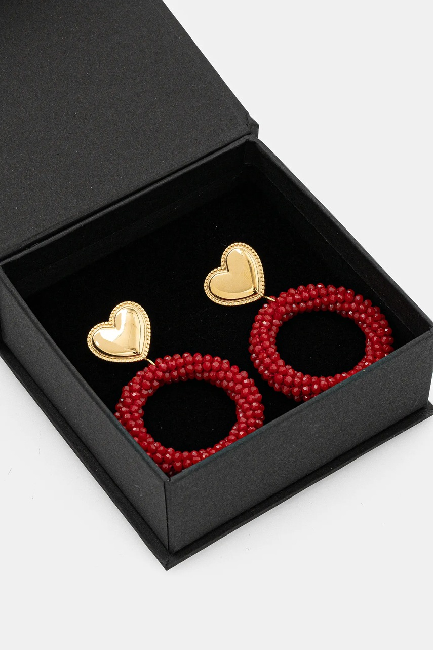 

Обици Answear Lab, Червен