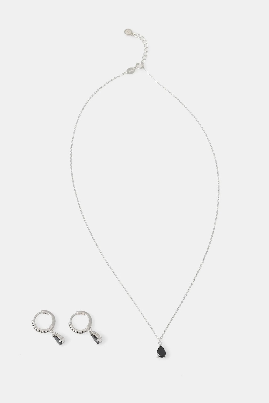 Answear Lab colier si cercei din argint