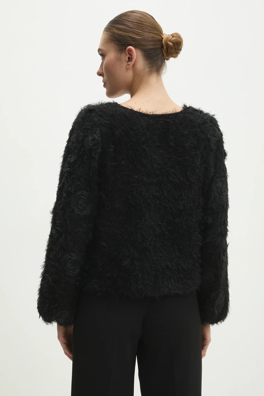 Μπλουζάκι Answear.LAB χρώμα: μαύρο φωτογραφία