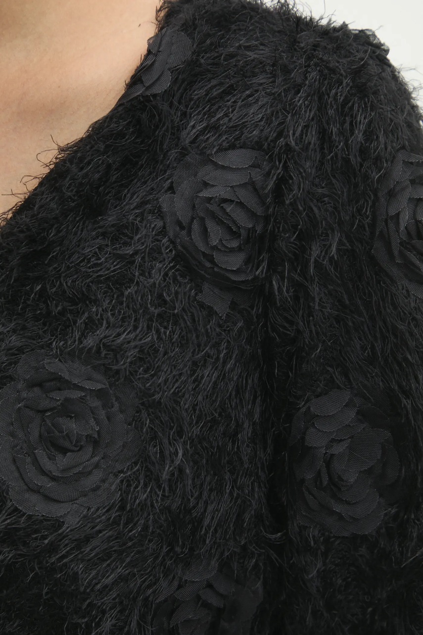 Μπλουζάκι Answear.LAB χρώμα: μαύρο φωτογραφία