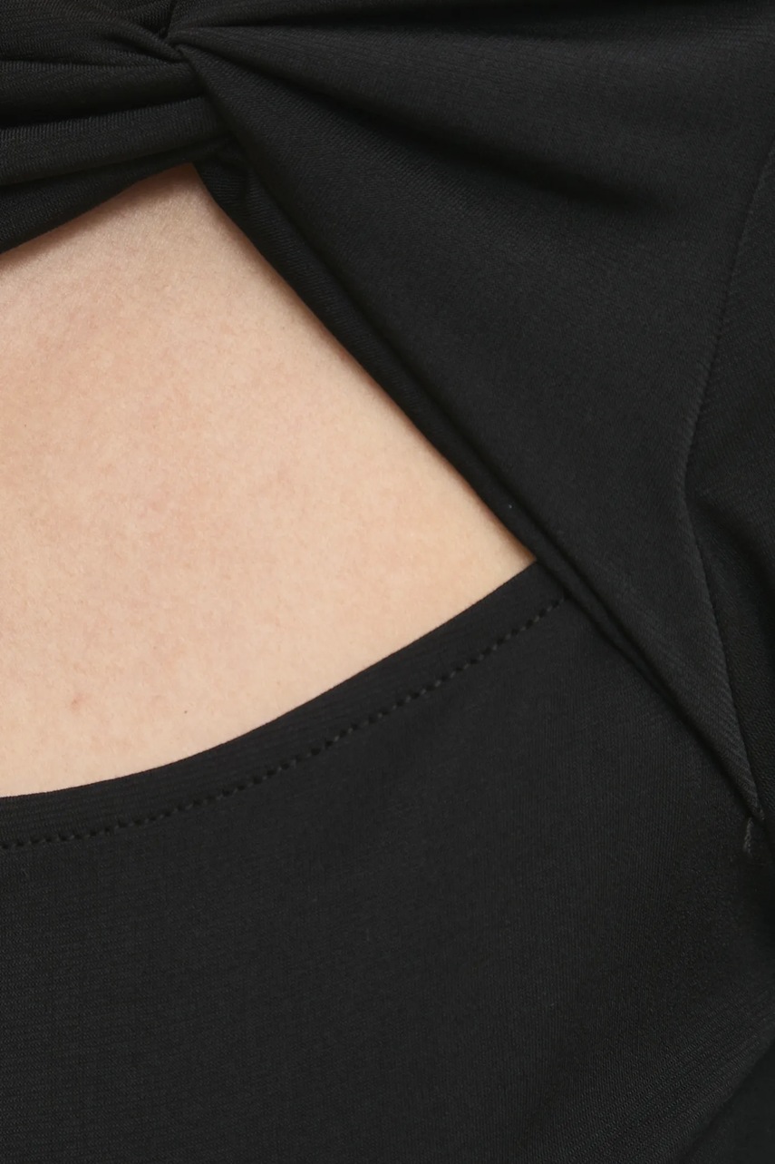 Μπλουζάκι Answear.LAB χρώμα: μαύρο φωτογραφία