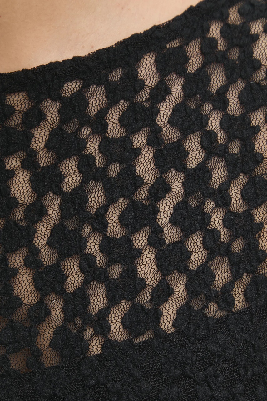 Μπλουζάκι Answear.LAB χρώμα: μαύρο φωτογραφία