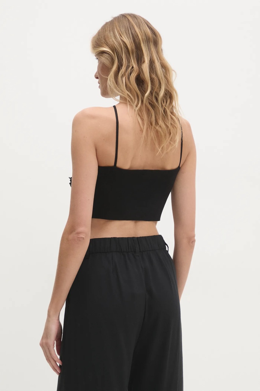 Top Answear.LAB χρώμα: μαύρο φωτογραφία