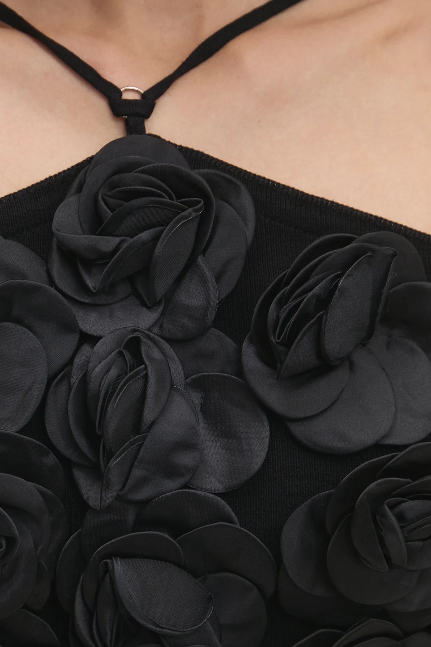 Top Answear.LAB χρώμα: μαύρο φωτογραφία