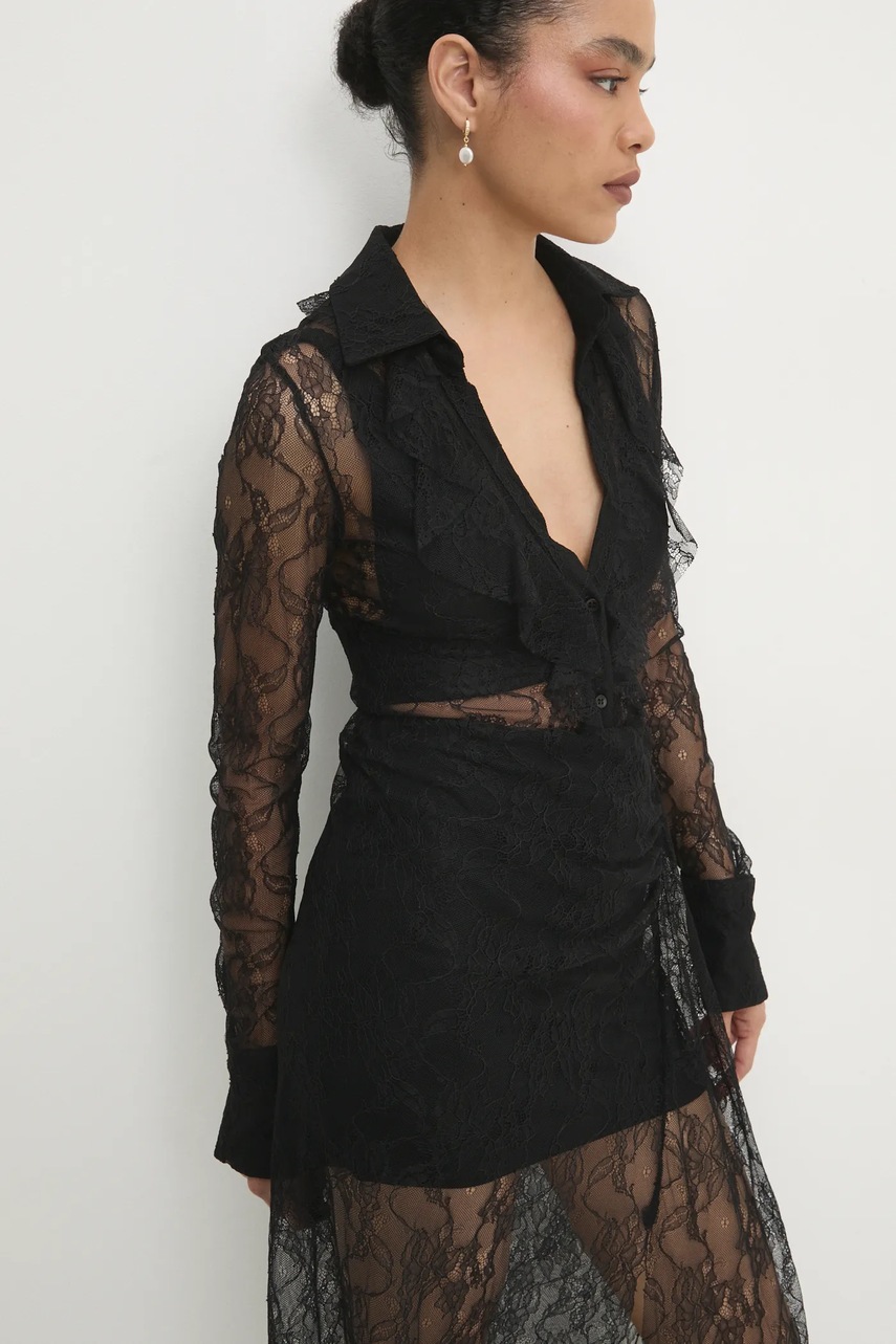 Κορμάκι Answear.LAB χρώμα: μαύρο φωτογραφία