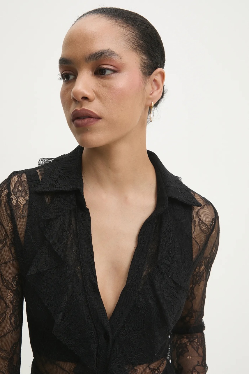 Κορμάκι Answear.LAB χρώμα: μαύρο φωτογραφία