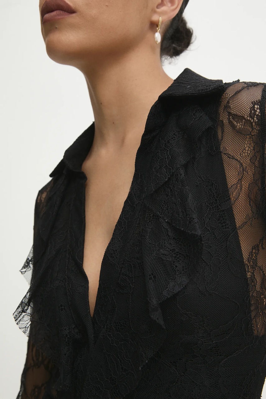 Κορμάκι Answear.LAB χρώμα: μαύρο φωτογραφία