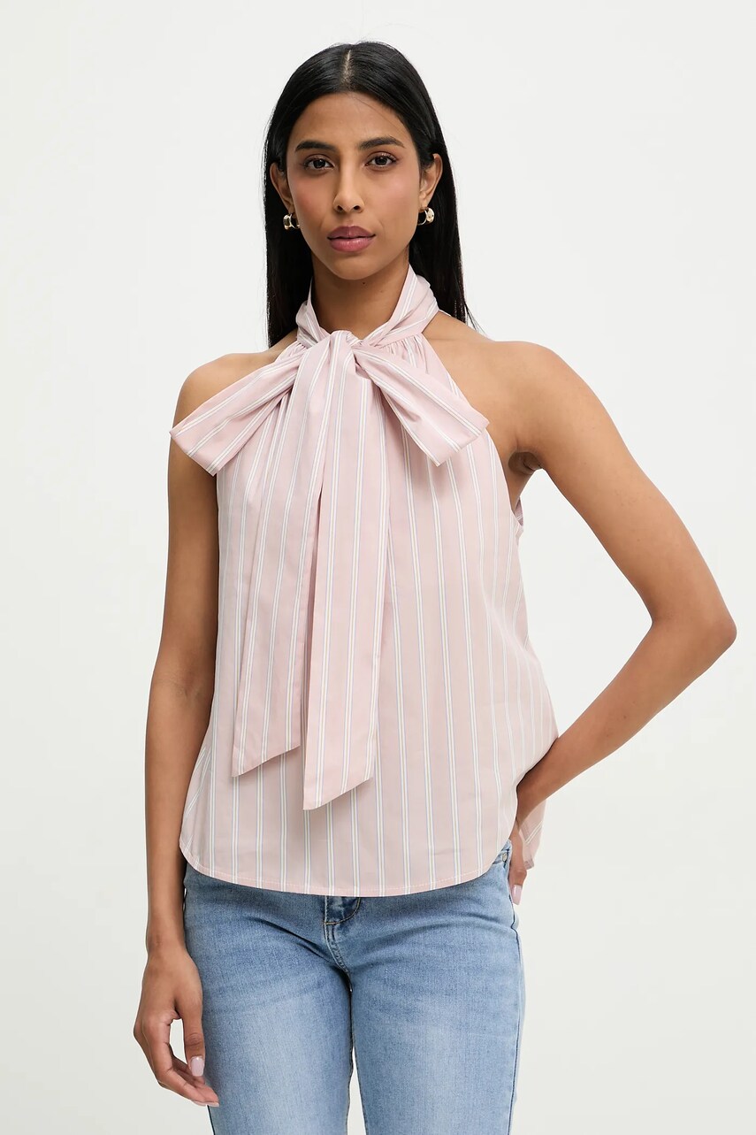 Answear Lab bluza femei, culoarea roz, modelator
