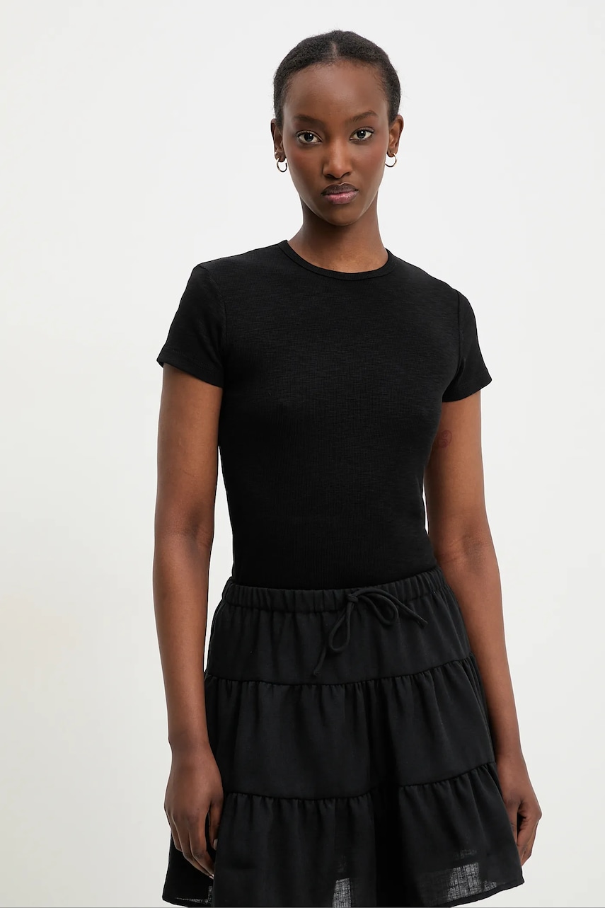 Answear Lab tricou femei, culoarea negru