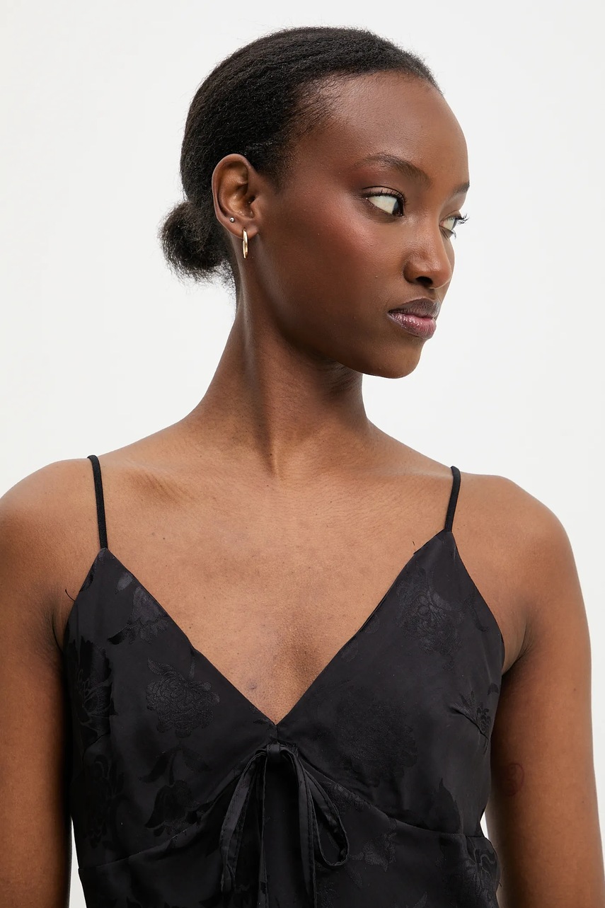 Μπλουζάκι Answear.LAB χρώμα: μαύρο φωτογραφία