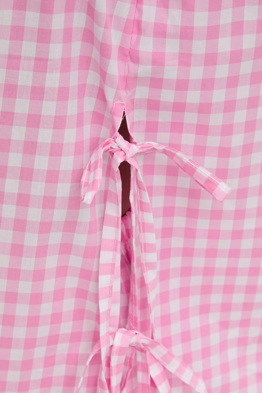 Βαμβακερή μπλούζα Answear.LAB γυναικεία, χρώμα: ροζ φωτογραφία