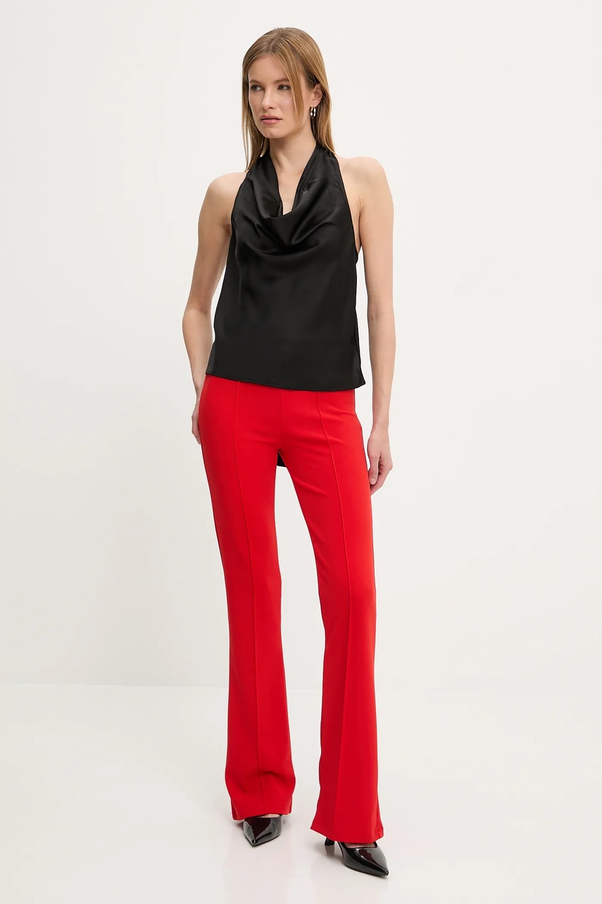 Блузка Answear.LAB цвет чёрный однотонная