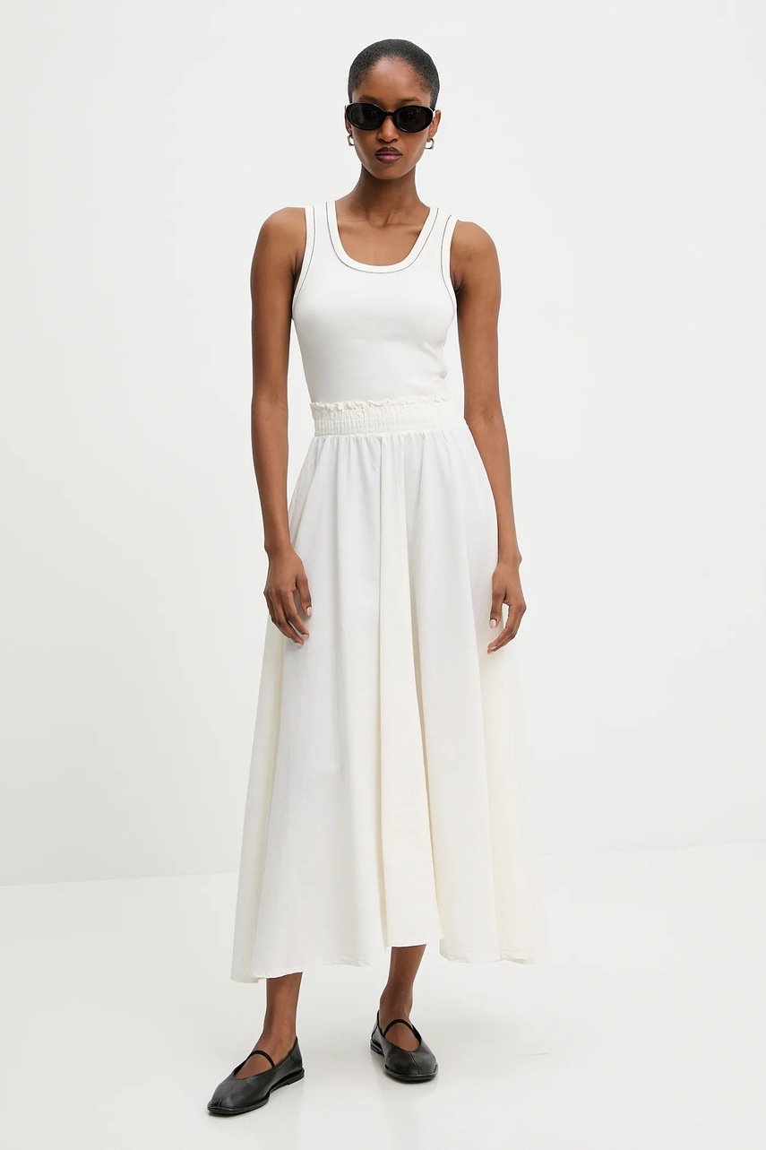 Хлопковый топ Answear.LAB цвет белый