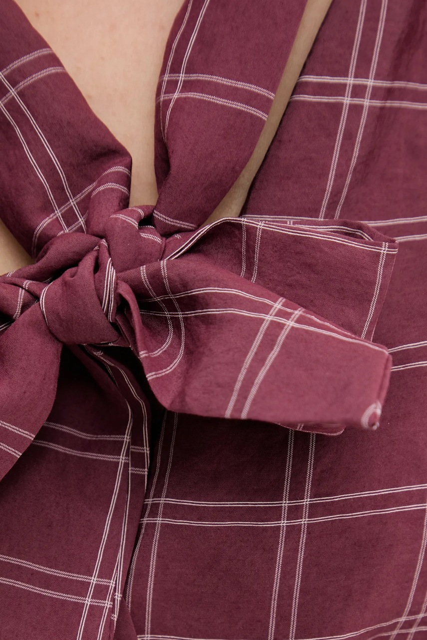 Πουκάμισο Answear.LAB χρώμα: μπορντό φωτογραφία