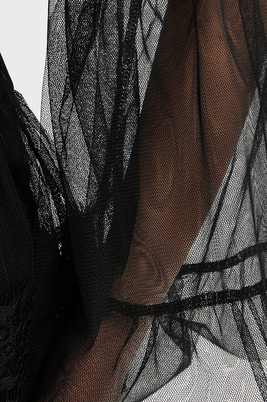 Μπλουζάκι Answear.LAB χρώμα: μαύρο φωτογραφία