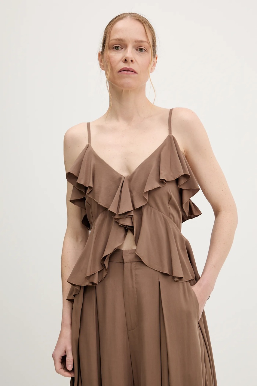 Top Answear.LAB χρώμα: καφέ φωτογραφία