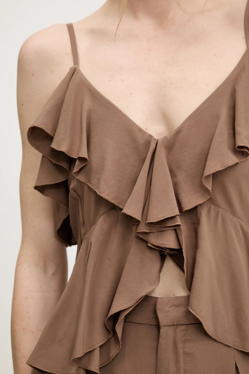 Top Answear.LAB χρώμα: καφέ φωτογραφία