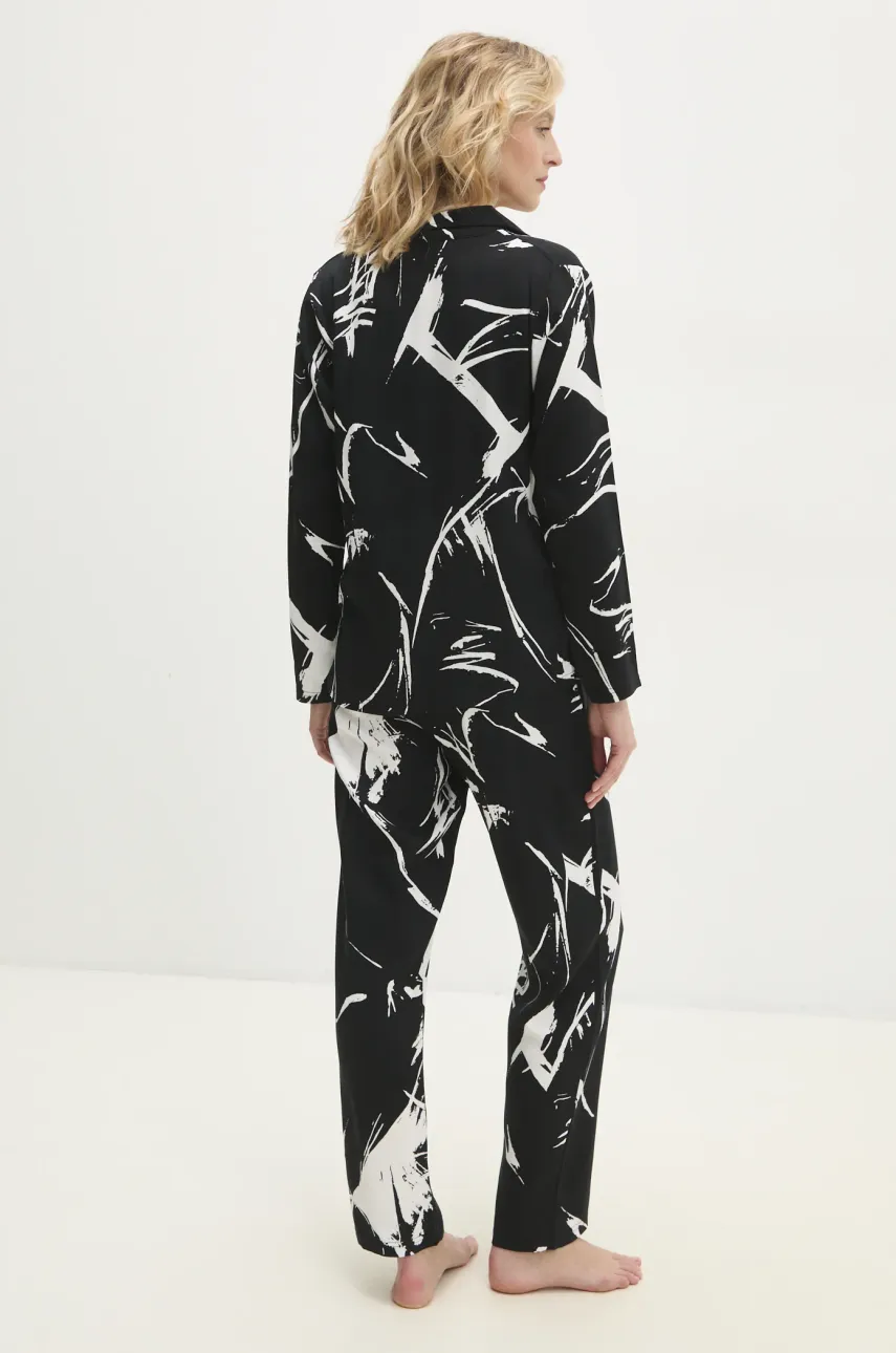 Пижама Answear.LAB женская цвет чёрный Пижама Answear.LAB женская цвет чёрный