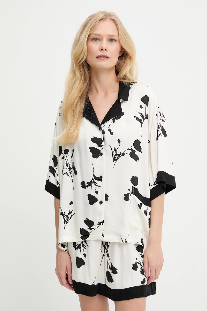 Answear Lab pijama culoarea negru