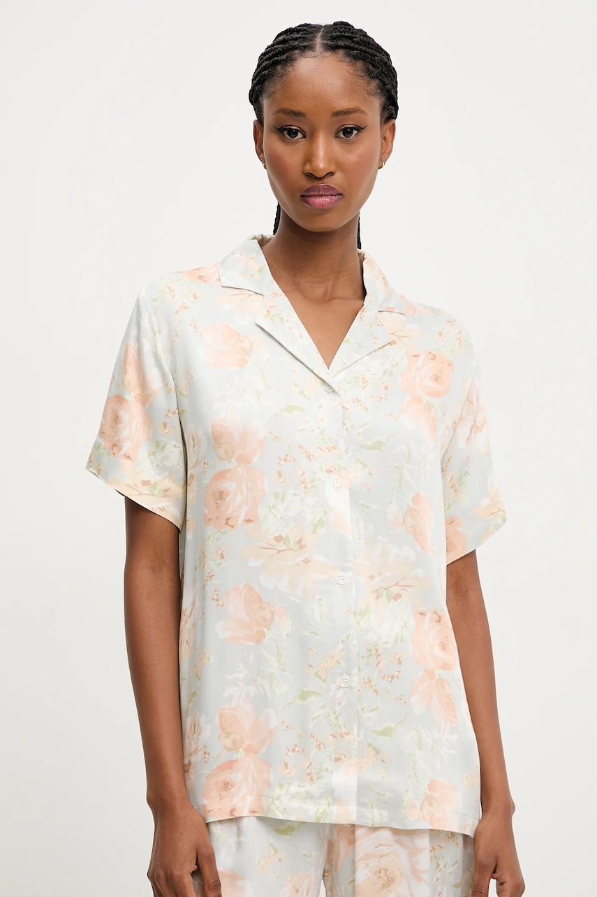 Answear Lab pijama femei, culoarea roz