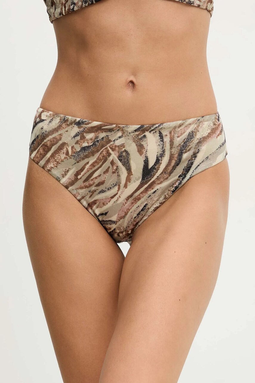 Answear Lab chiloti de baie culoarea maro