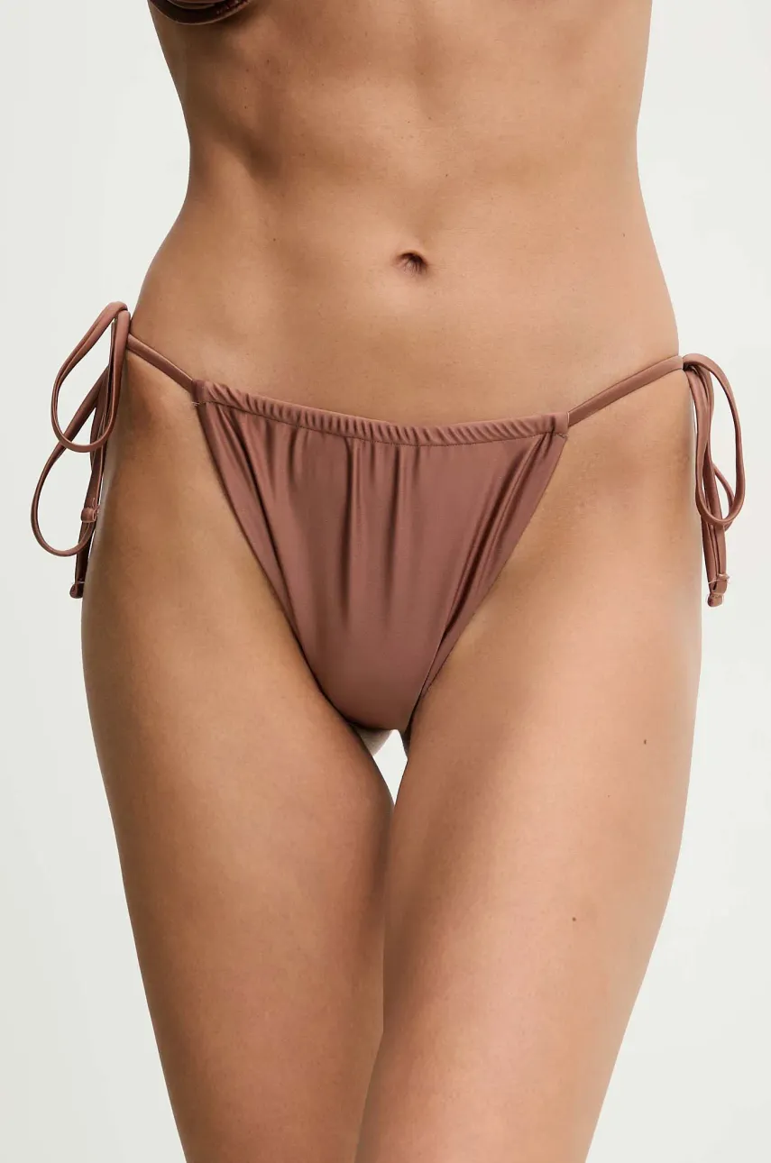 Answear Lab bikini brazilieni culoarea maro