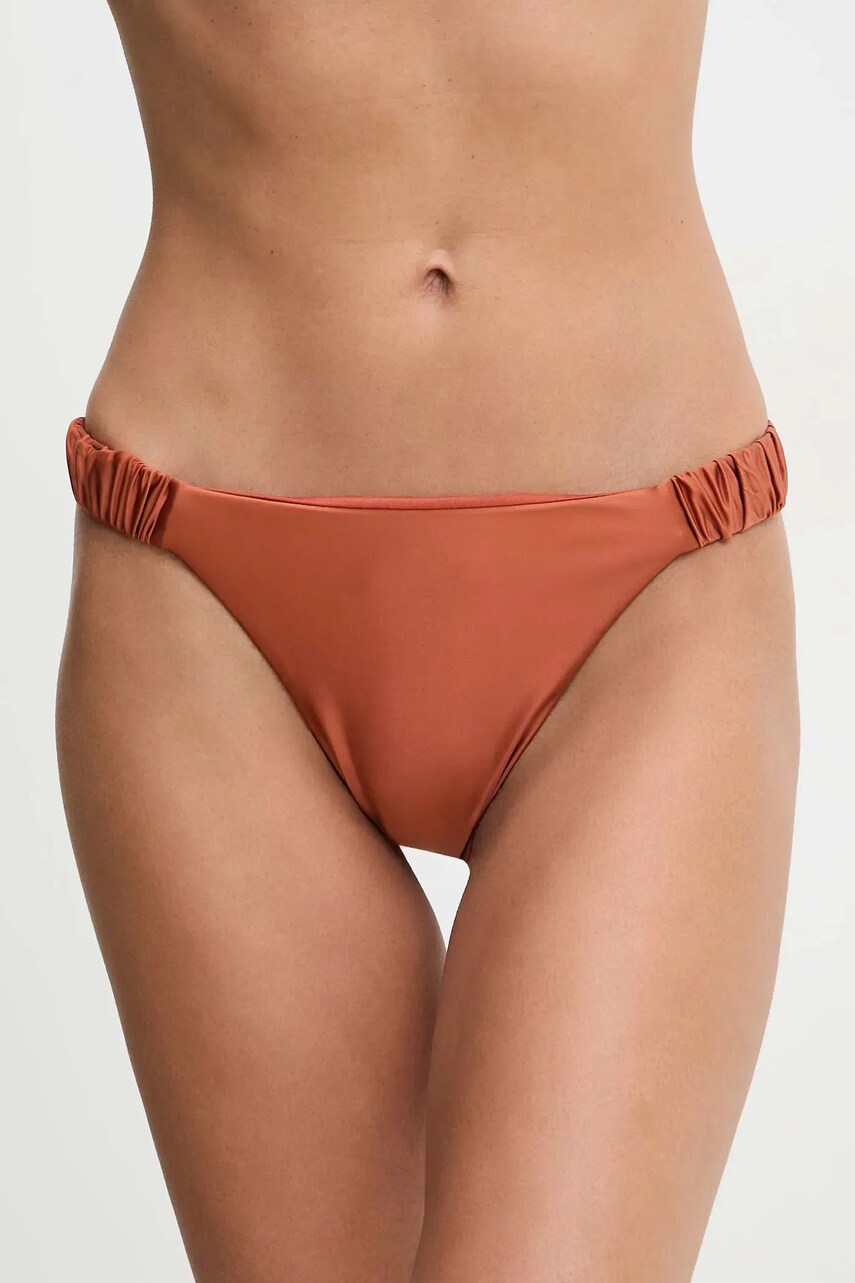 Answear Lab chiloti de baie culoarea auriu