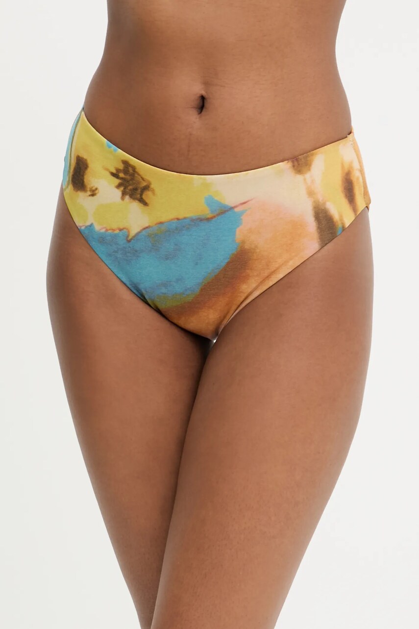 Answear Lab chiloti de baie culoarea galben