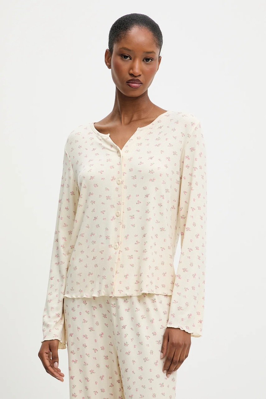 Пижама Answear.LAB цвет бежевый