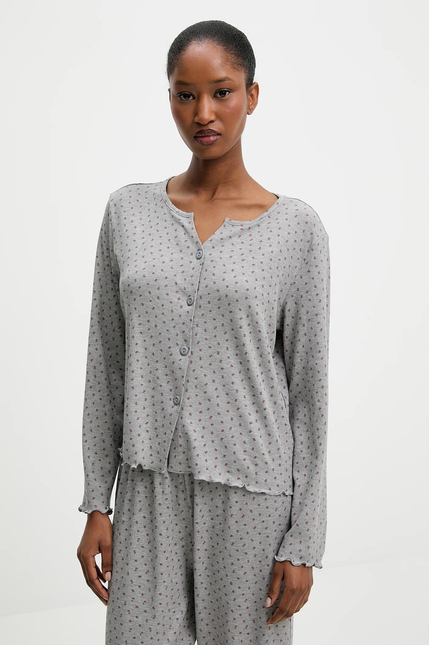 Пижама Answear.LAB цвет серый